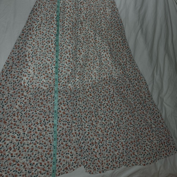 Sheer Dress Floral by Hayden Los Angeles | Large | Bridal | Wedding | Bohemian - Picture 9 of 10